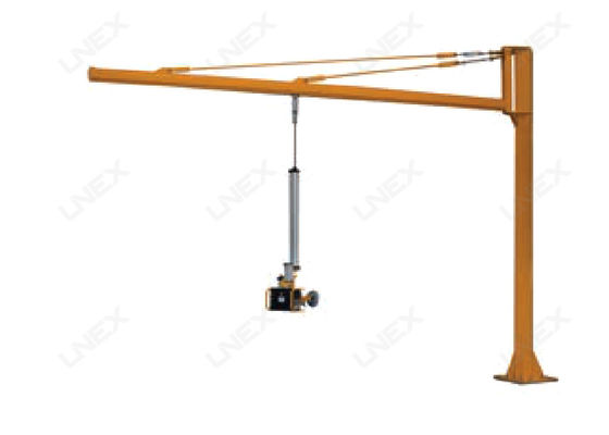 Zwenkend Pijler Opgezet Jib Crane Industrial Handling Equipment